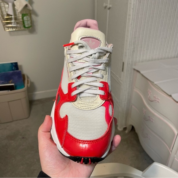 Adidas Red and Pink Sneakers - Picture 2 of 7